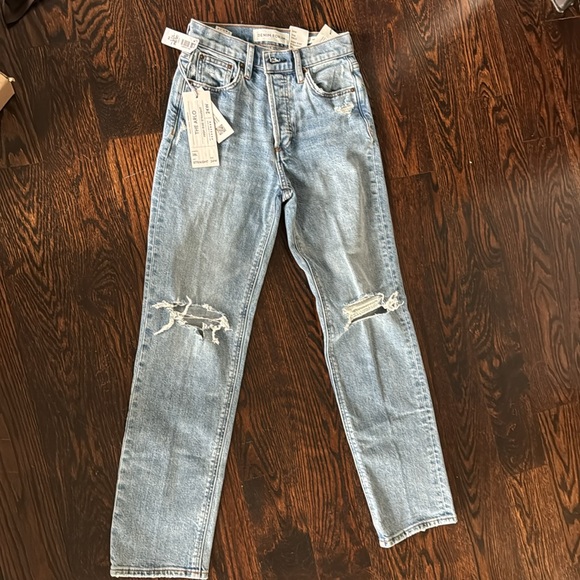 THE ARLO HIGH RISE STRAIGHT JEANS - Picture 5 of 6